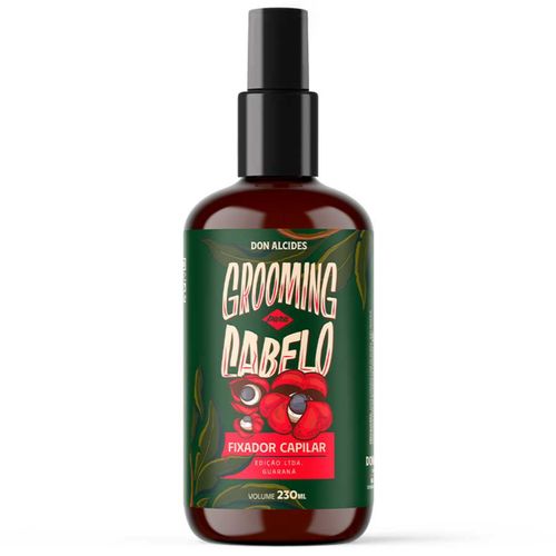Grooming Para Cabelo Guaraná Antarctica Fixador Capilar 230mL Don Alcides Grooming Para Cabelo Guaraná Antarctica Fixador Capilar 230mL Don Alcides