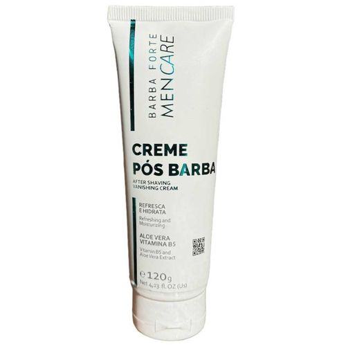 Creme Pós Barba Men Care com Aloe Vera Refrescante 120g Barba Forte