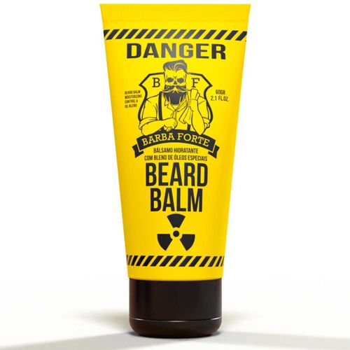 Beard Balm Danger Viagem Bálsamo Para Barba 60g Barba Forte