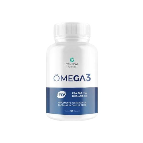 Ômega 3 Ifos- 660 EPA- 440 DHA- 120 Caps. Central Nutrition Sem Sabor