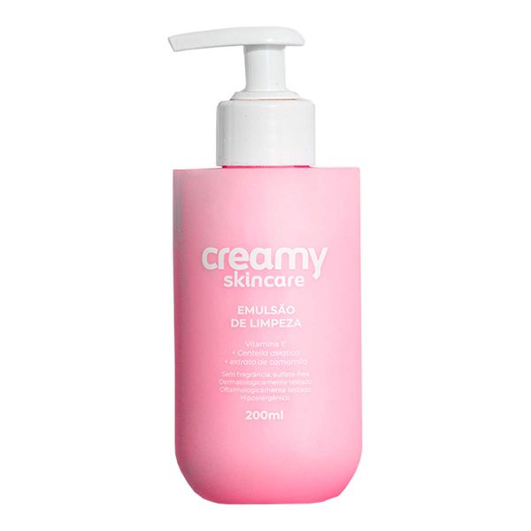 Emulsão de Limpeza Facial Creamy 200ml
