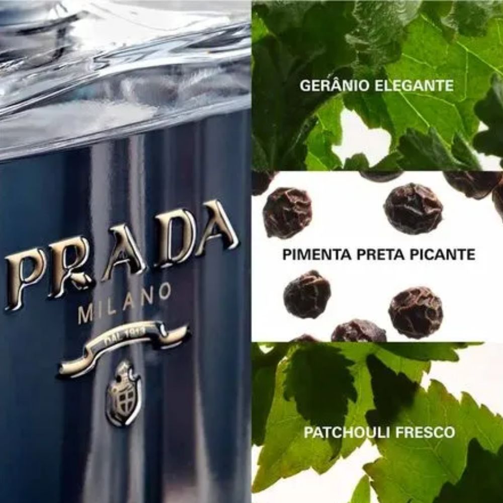 Prada L Homme Eau De Toilette - Perfume Masculino 100ml - Drogaria