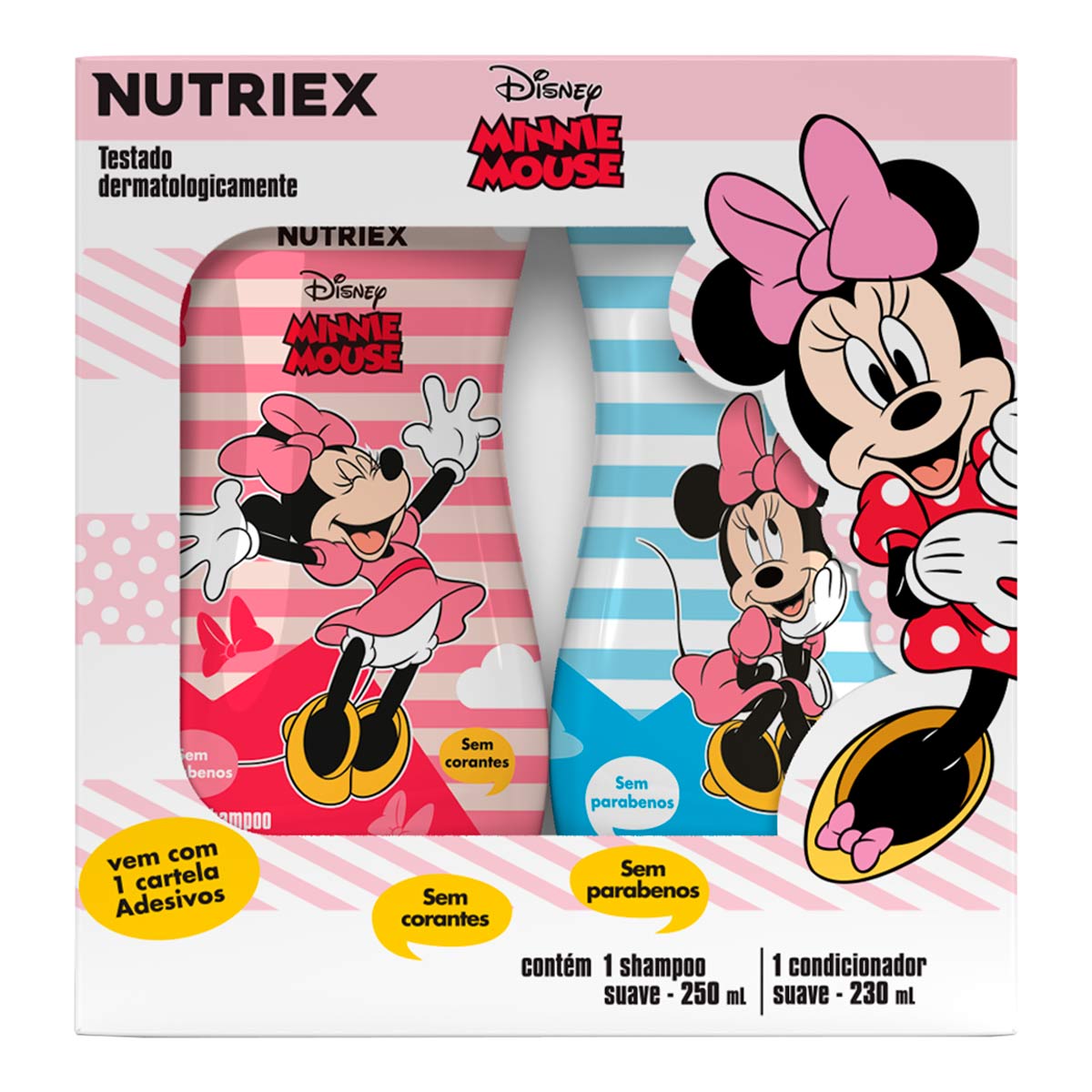 KIT NUTRIX SH + COND MINNIE MOUSE SUAVE