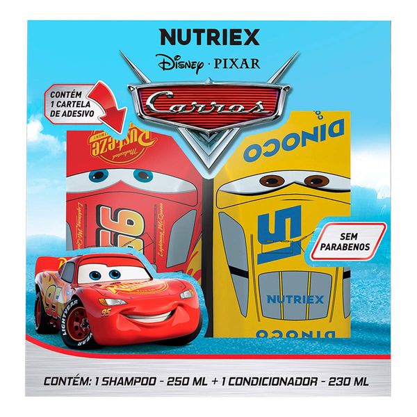 Kit Nutriex Carros Shampoo 250ml + Condicionador 230ml
