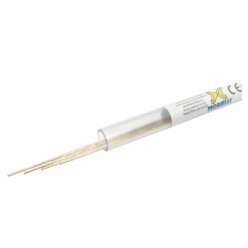 Solda De Prata Vareta sem Cádmio 0,8mm Compr. 30cm Morelli 4-Unidades
