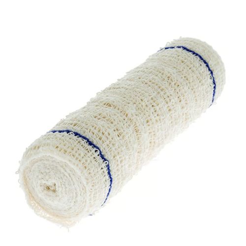 Atadura de Crepom Sem Desfiamento Lateral 10cm x 1,8m Neve