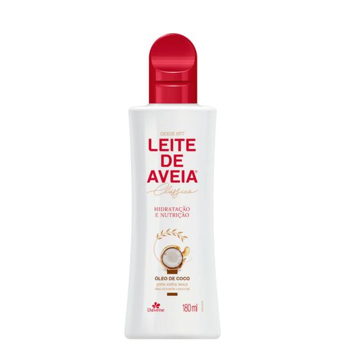 Davene Hidratante Leite Aveia Oleo Coco 180ml