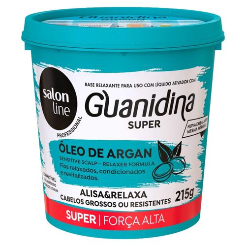 Salon Line Guanidina Óleo De Argan Super 215G