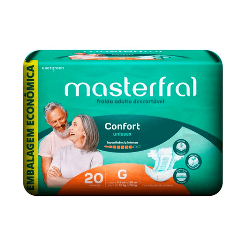 Fralda Masterfral Confort Eco G 20 Un