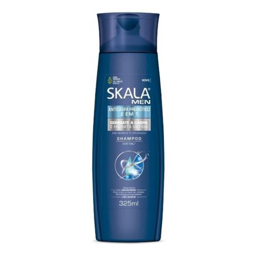 Shampoo Skala 325ml Anticaspa Mem 2 Em1