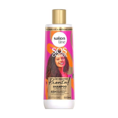 Shampoo Salon Line 500ml Ultra Gloss De Repente Pronta