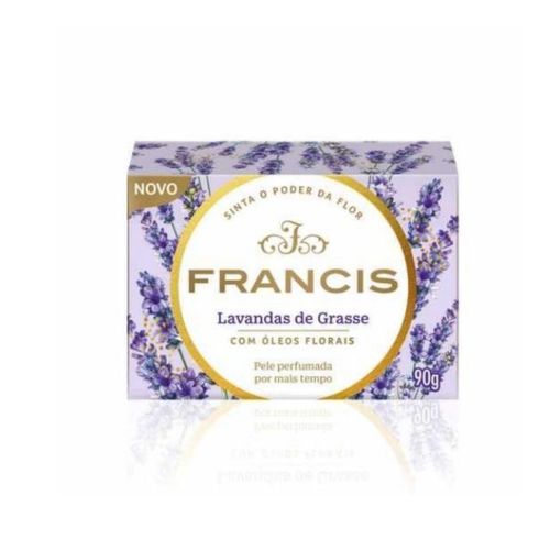 Sabonete Francis Clássico 90g Lilas Sem Rosas Luxemburgo
