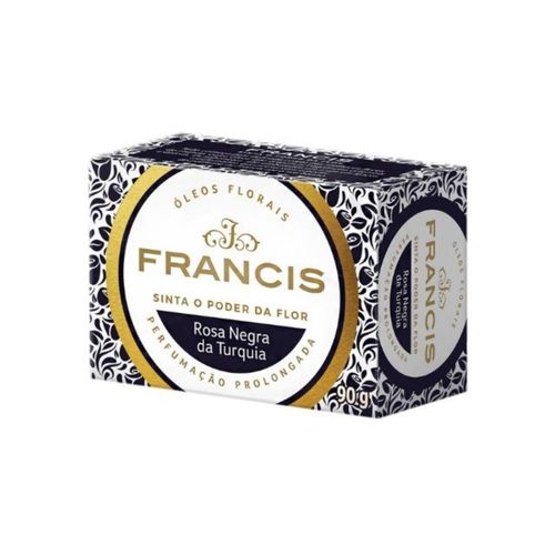 Sabonete Francis Clássico 90g Preto