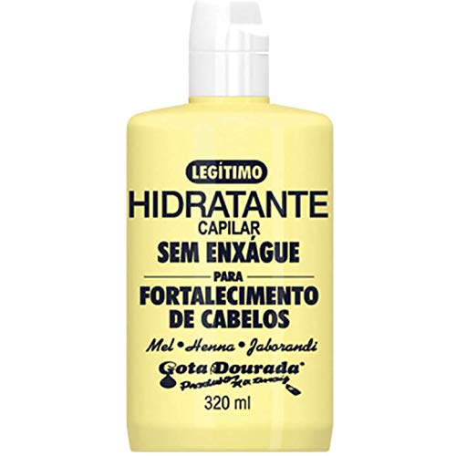 Gota Dourada Creme de Pentear Fortal Todos Os Tipos Cabelos
