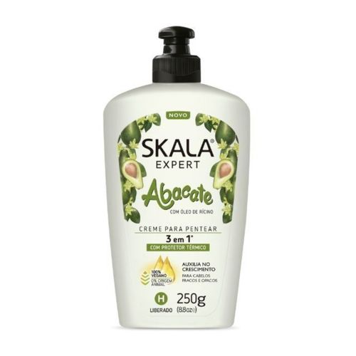 Creme Para Pentear Skala 250g Abacate