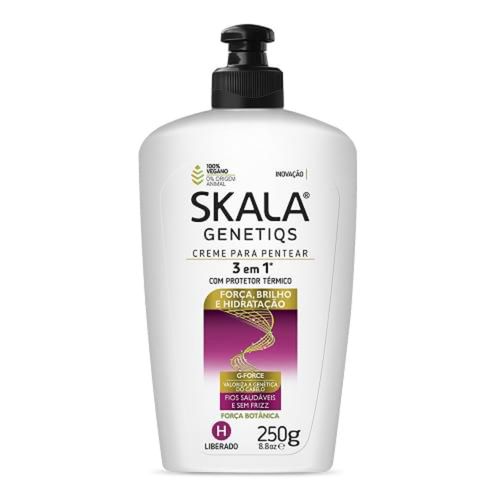 Creme Para Pentear Skala 250g Genetiqs Força E Brilho