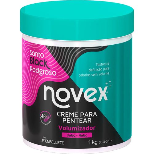 Creme Para Pentear Novex 1Kg Santo Black