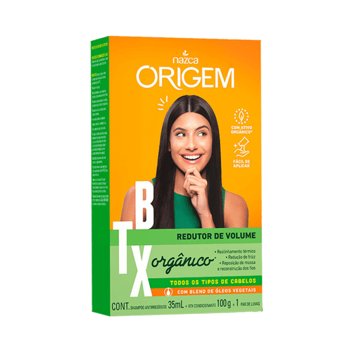 Origem Kit Btx Condicionador Todos Os Tipos de Cabelos