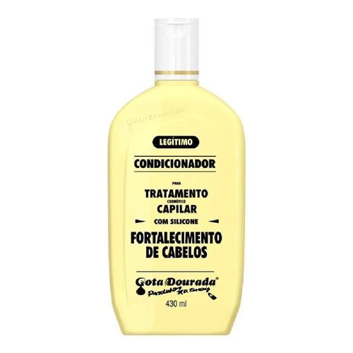 Gota Dourada Condicionador Fortal Todos Os Tipos De Cabelos