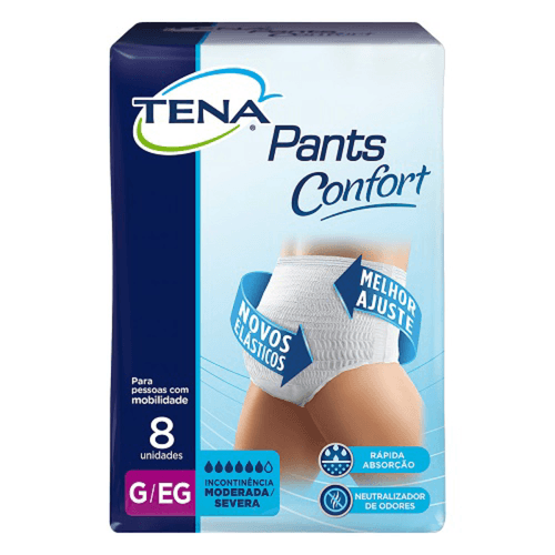 Roupa Intima Confort G/Eg 8Un