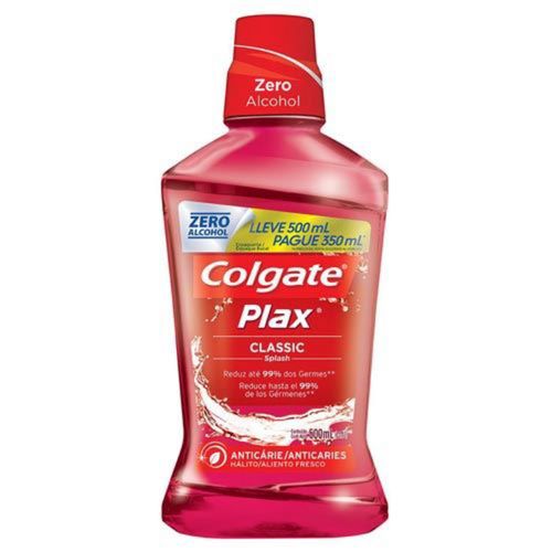 Enxaguante Bucal Colgate Plax Classic 500ml