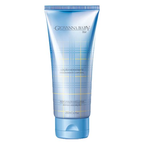 Loção Hidratante Desodorante Corporal Giovanna Baby Blue 200ml