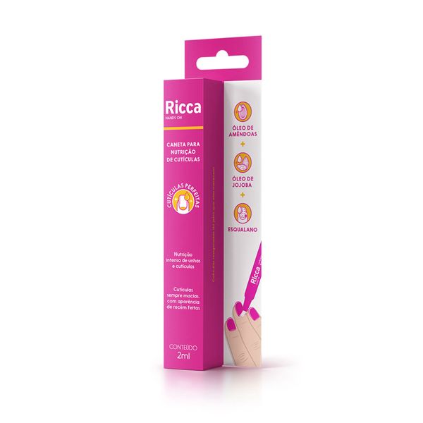 Ricca Caneta para Nutrição de Cutículas