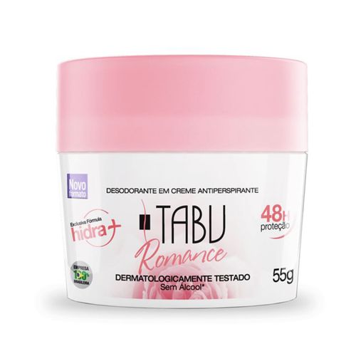 Desodorante Creme Tabu 55g Romance