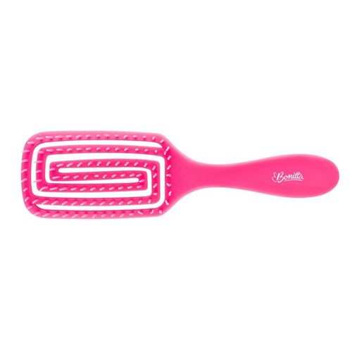 Escova De Cabelo Bonitta Raquete Média Flexwetty Cores Diversas