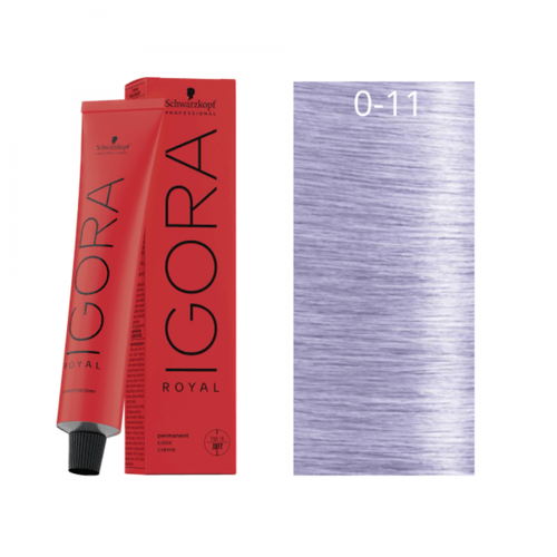 Coloração Schwarzkopf Professional Igora Royal 0-11 60ml