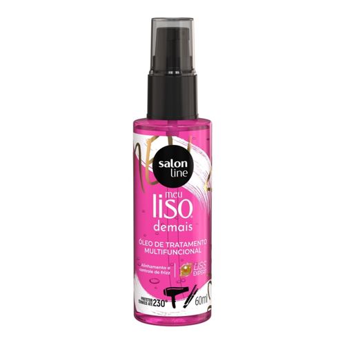 Óleo Capilar Salon Line Meu Liso 60ml Demais