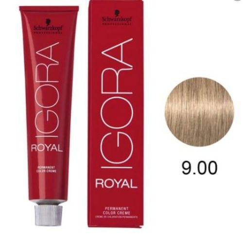 Schwarzkopf Coloração Igora Royal 60ml 9.00 Louro Extra Claro Natural 60ml Schwarzkopf Coloração Igora Royal 60ml 9.00 Louro Extra Claro Natural 60ml