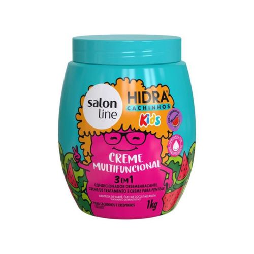 Creme Para Tratamento Infantil Salon Line 1Kg Kids Hidra 3 Em 1 Multi