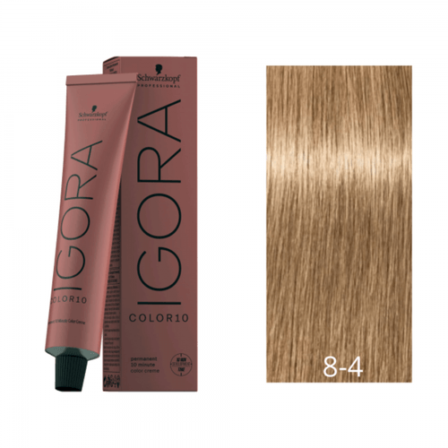 Coloração Igora Color 10 8.4 Louro Claro Beige 60g Coloração Igora Color 10 8.4 Louro Claro Beige 60g