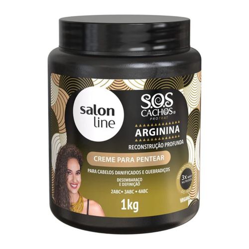 Creme Para Tratamento Salon Line 1Kg Arginina