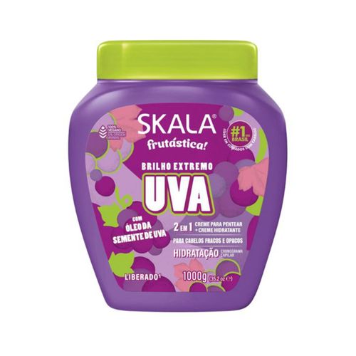 Creme Para Tratamento Skala 1 Kg Uva