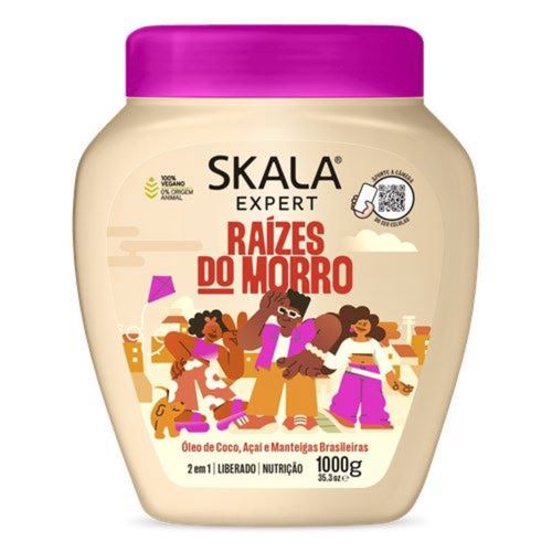 Creme Para Tratamento Skala 1 Kg Raizes Do Morro