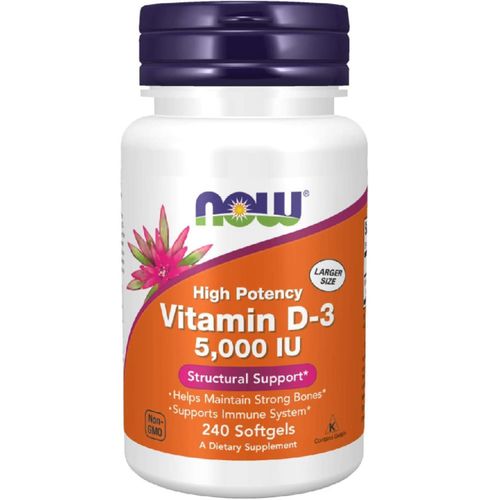 Vitamina D3 5.000 240 Softgels Now Foods