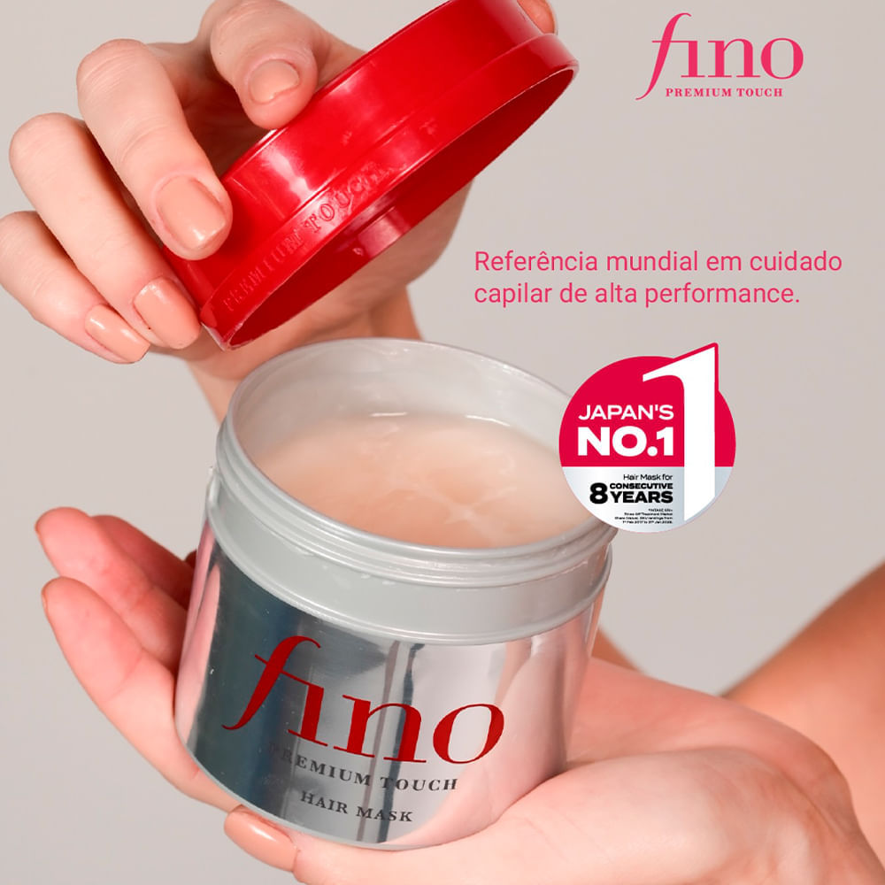 finoさん Fino Premium Touch Hair Mask - Máscara Capilar - Drogaria Sao Paulo