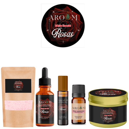Kit Coleção Rosa 5 Peças - Edição Limitada