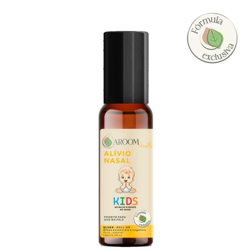 Blend Kids Alívio nasal -  Roll -on 10 ml uso na pele.