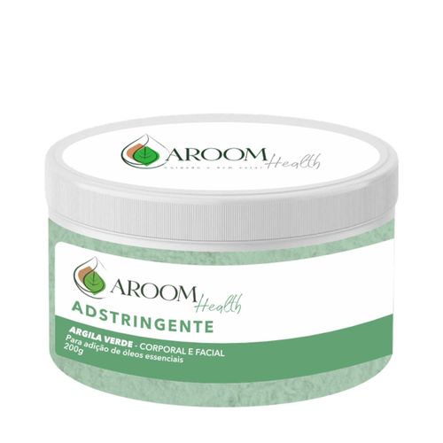 Argila Facial e Corporal Verde - 200g Aroom Health Argila Facial e Corporal Verde - 200g Aroom Health