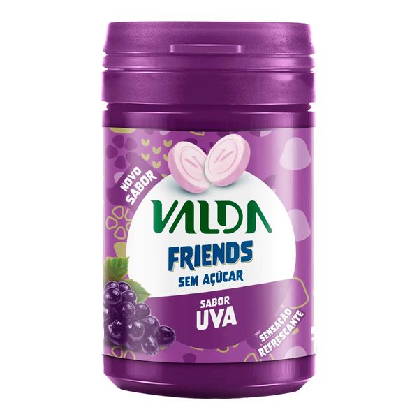 Pastilha Valda Friends Uva 50g