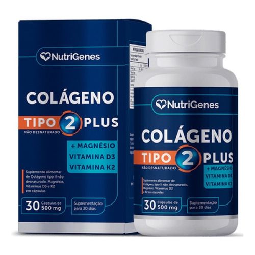 Colágeno Tipo2 Plus + Vit D 3 + Vit K2 + Magnésio Colágeno Tipo2 Plus + Vit D 3 + Vit K2 + Magnésio