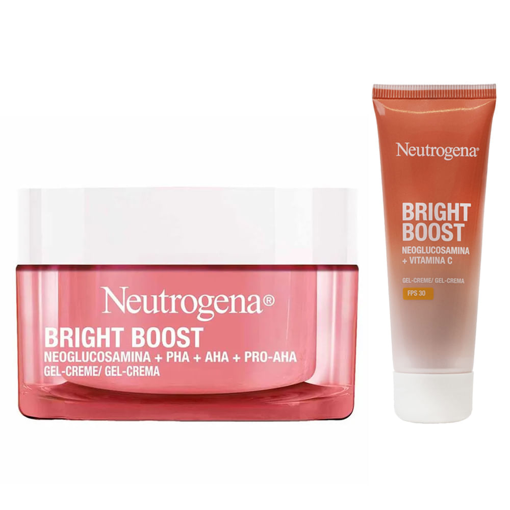 ENVIORN DELUXE DUAL BOOST CRÈME 50ml Kit Neutrogena Bright Boost Gel Creme Facial Antissinais 50ml +