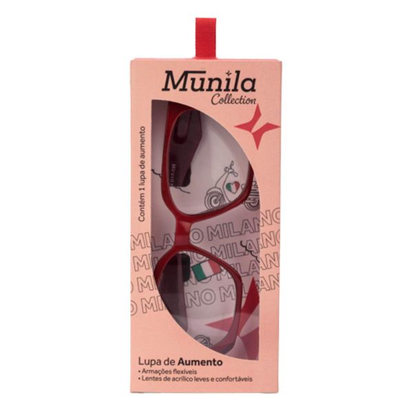 Óculos de Leitura Lupa Munila Collection 3,50 1 Unidade