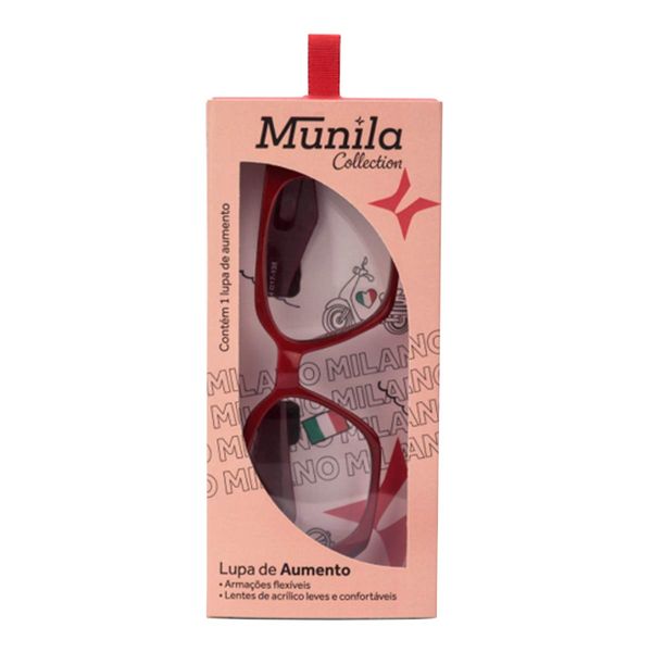 Óculos de Leitura Lupa Munila Collection 4,00 1 Unidade