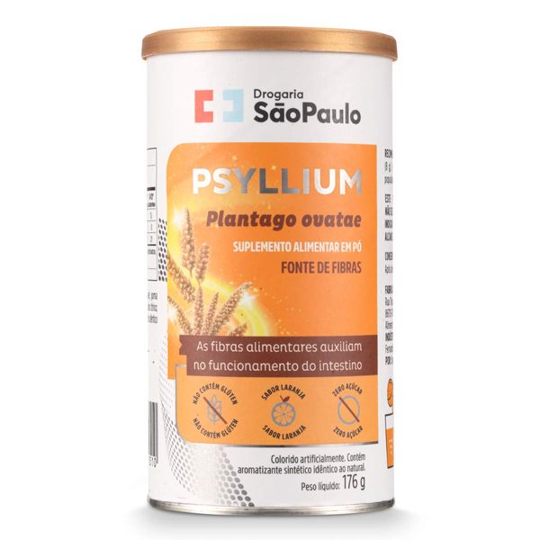 Fibra Psyllium Drogaria São Paulo 176g
