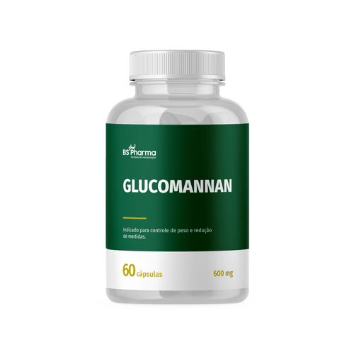 Glucomannan 600 mg 60 Cápsulas Glucomannan 600 mg 60 Cápsulas