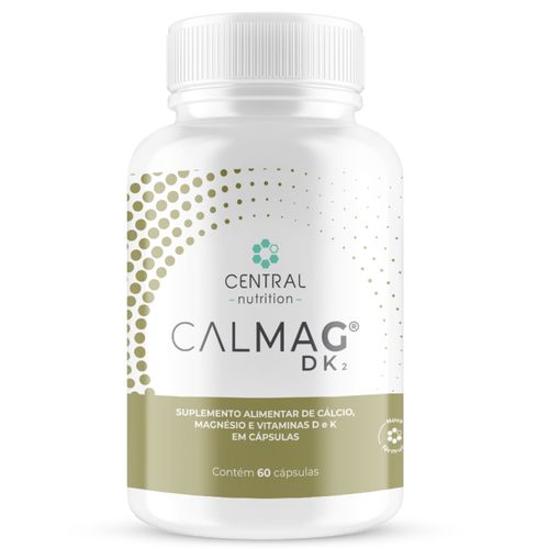 CALMAG® DK2 – Cálcio, Magnésio, Vitamina D3 e K2- 90 cápsulas - Central Nutriton